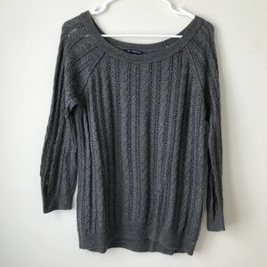 Grey American Eagle knitted sweater